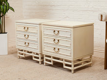 Load image into Gallery viewer, Pair of Hollywood Regency Nightstands
