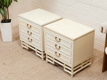 Load image into Gallery viewer, Pair of Hollywood Regency Nightstands
