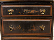 Load image into Gallery viewer, Chinoiserie Antique Bureau Secretary, Bar Cabinet
