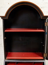 Load image into Gallery viewer, Chinoiserie Antique Bureau Secretary, Bar Cabinet
