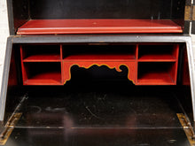 Load image into Gallery viewer, Chinoiserie Antique Bureau Secretary, Bar Cabinet
