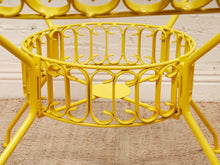 Load image into Gallery viewer, Arthur Umanoff Yellow Vintage Outdoor Table
