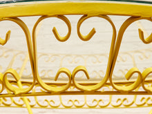 Load image into Gallery viewer, Arthur Umanoff Yellow Vintage Outdoor Table
