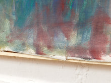 Load image into Gallery viewer, Figure by the Window Expressionist Painting with Floral Still Life
