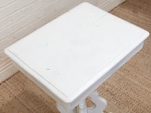 Load image into Gallery viewer, White Antique Pedestal Desk
