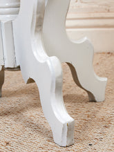Load image into Gallery viewer, White Antique Pedestal Desk
