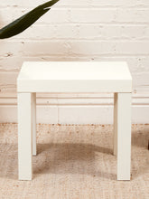 Load image into Gallery viewer, White Side Table
