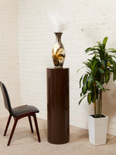 Load image into Gallery viewer, 1970’s Department Store Brown Pedestal
