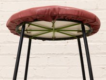 Load image into Gallery viewer, Red Stool Vintage
