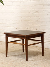 Load image into Gallery viewer, Black Top Mid Century Side Table
