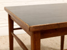 Load image into Gallery viewer, Black Top Mid Century Side Table
