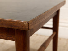 Load image into Gallery viewer, Black Top Mid Century Side Table
