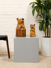 Load image into Gallery viewer, Grey Vintage Cube Pedestal
