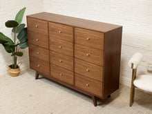 Load image into Gallery viewer, Hansen 12 Drawer Dresser Highboy
