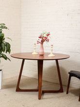 Load image into Gallery viewer, Round Sculptural Leg Dining Table
