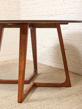 Load image into Gallery viewer, Round Sculptural Leg Dining Table
