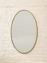 Load image into Gallery viewer, Oval Gold Mirror
