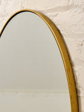 Load image into Gallery viewer, Oval Gold Mirror
