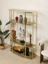 Load image into Gallery viewer, Brass Vintage Shelf

