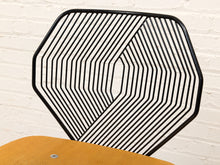 Load image into Gallery viewer, Single Stool geometric design, Bent Plywood Stool
