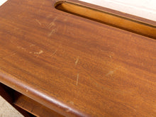 Load image into Gallery viewer, Walnut Deco Vintage Double Shelf

