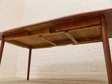 Load image into Gallery viewer, Restored Vintage Dining Table 2 Leaves
