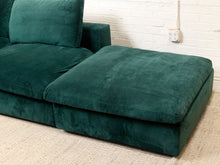Load image into Gallery viewer, Hunter Green Sectional
