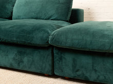 Load image into Gallery viewer, Hunter Green Sectional
