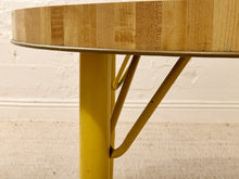 Load image into Gallery viewer, Formica Yellow Base Dinette Table
