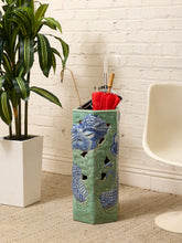 Load image into Gallery viewer, Vintage Mid Century Ceramic Umbrella Holder
