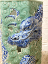 Load image into Gallery viewer, Vintage Mid Century Ceramic Umbrella Holder
