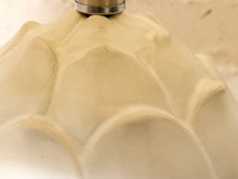 Load image into Gallery viewer, Pineapple White Ceramic Table Lamp with Drum Shade
