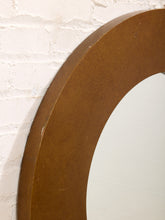 Load image into Gallery viewer, Large Gold Round Mirror
