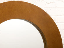 Load image into Gallery viewer, Large Gold Round Mirror
