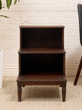 Load image into Gallery viewer, 3 Tier Side Table Vintage
