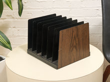 Load image into Gallery viewer, Office Metal Mid Century Folder Magazine Divider
