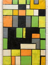 Load image into Gallery viewer, Orange and Green Abstract by Julio De La Concha
