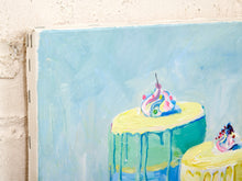 Load image into Gallery viewer, Pastel Cake Trio Painting

