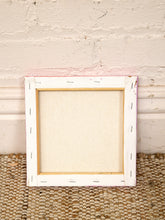 Load image into Gallery viewer, Original Blonde Portrait Small Figurative Painting with Pink Background
