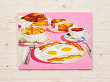 Load image into Gallery viewer, Sunday Breakfast Oil Painting
