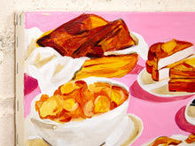 Load image into Gallery viewer, Sunday Breakfast Oil Painting
