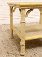 Load image into Gallery viewer, Bamboo Side Table in Yellow
