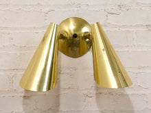Load image into Gallery viewer, Vintage Mid-Century Dual Sconce
