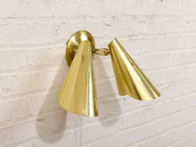 Load image into Gallery viewer, Vintage Mid-Century Dual Sconce
