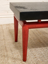 Load image into Gallery viewer, Rustic Distressed, Mid-Century Side Table, Small Coffee Table
