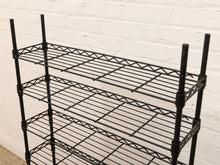 Load image into Gallery viewer, Black Post Modern Rack
