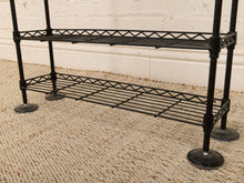 Load image into Gallery viewer, Black Post Modern Rack
