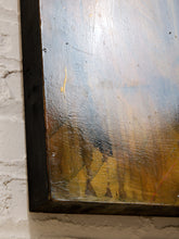 Load image into Gallery viewer, Ember Falls Large Abstract Painting in Red Gold Black and Amber
