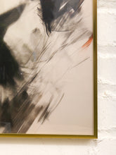 Load image into Gallery viewer, Girl with Bow Charcoal Art Print
