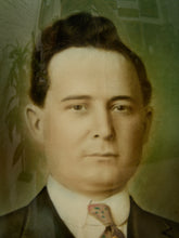 Load image into Gallery viewer, Portrait in Oval Antique Framed Convex Glass Gentleman Portrait
